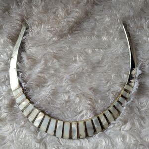 Timeless Vintage MOP Inlayed Necklace